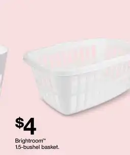 Target Brightroom 1.5-bushel basket offer