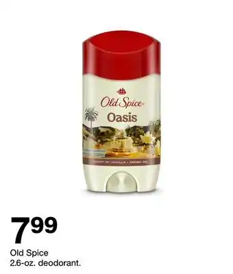 Target Old Spice 2.6-oz. deodorant offer