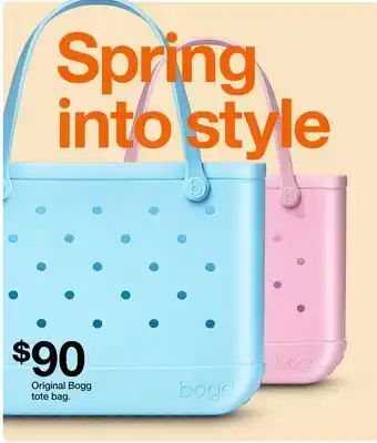 Target Original Bogg tote bag offer