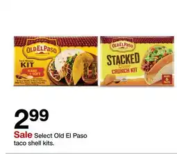 Target Old El Paso taco shell kits offer