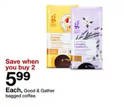 Target Good & Gather bagged coffee offer