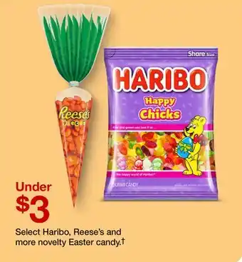 Target Haribo, Reese's and more novelty Easter candy† offer