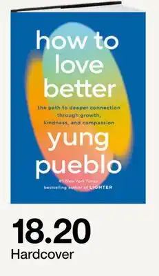 Target how to love better young pueblo Hardcover offer