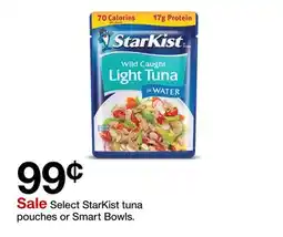 Target Select StarKist tuna pouches or Smart Bowls offer