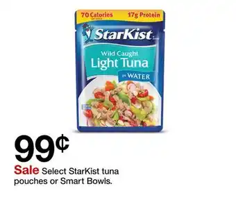 Target Select StarKist tuna pouches or Smart Bowls offer