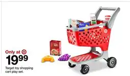 Target Target toy shopping cart play set offer