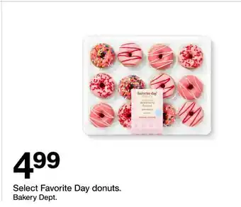 Target Select Favorite Day donuts offer