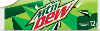 Target Mountain Dew 12-pk. soda offer