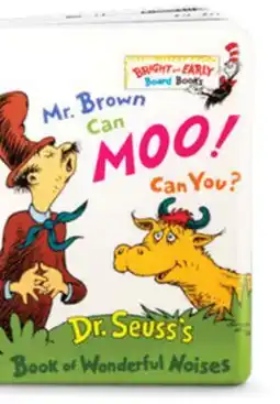 Target Mr. Brown can MOO! Can You? Dr. Seuss books offer