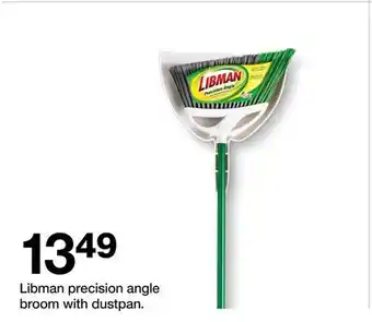 Target Libman precision angle broom with dustpan offer