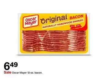 Target Oscar Mayer 12-oz. bacon offer