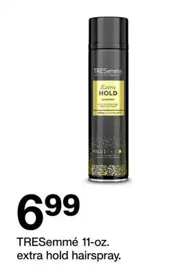 Target TRESemmé 11-oz. extra hold hairspray offer