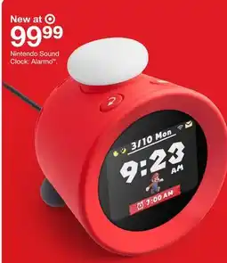 Target Nintendo Sound Clock: Alarmo offer