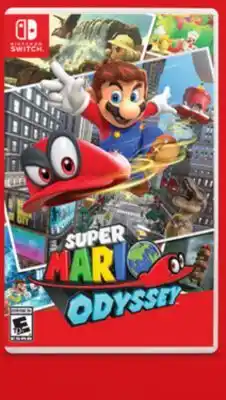 Target SUPER MARIO ODYSSEY offer