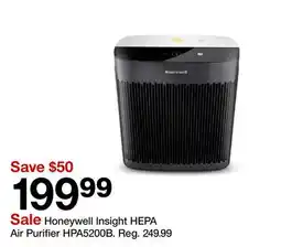 Target Honeywell Insight HEPA Air Purifier HPA5200B offer