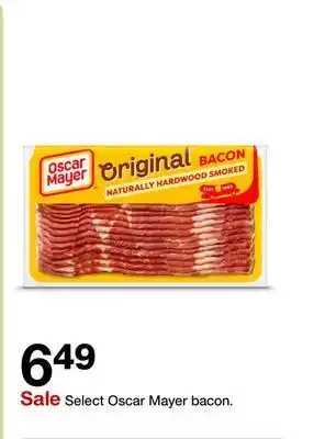 Target Select Oscar Mayer bacon offer