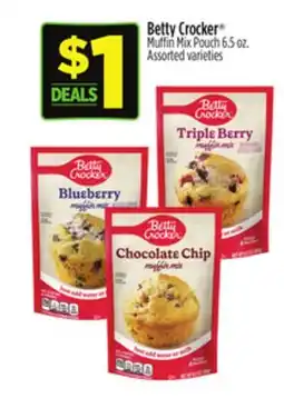 Dollar General Betty Crocker Muffin Mix Pouch offer