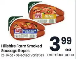 Albertsons Hillshire Farm Smoked Sausage Ropes offer