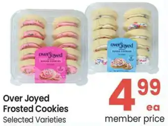 Albertsons Over Joyed Frosted Cookies offer