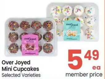 Albertsons Over Joyed Mini Cupcakes offer