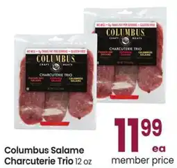 Albertsons Columbus Salame Charcuterie Trio offer