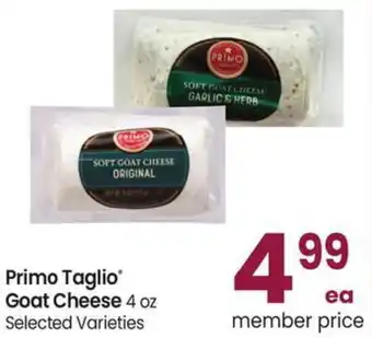 Albertsons Primo Taglio Goat Cheese offer