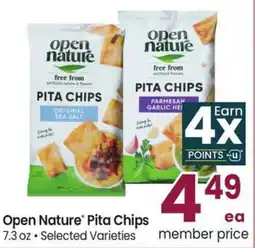 Albertsons Open Nature Pita Chips offer