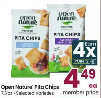 Albertsons Open Nature Pita Chips offer