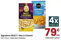 Albertsons Signature SELECT* Mac & Cheese offer