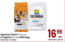 Albertsons O Organics Coffee Bag offer