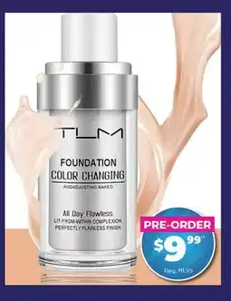 Showcase US TLM Color-Changing Flawless BB Cream Foundation offer