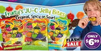 Showcase US Fruity's JU-C Jelly Bites offer