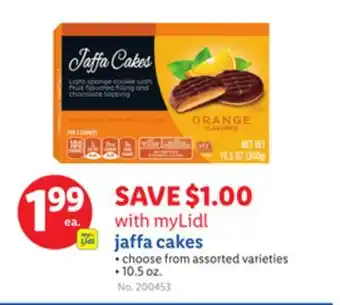 Lidl jaffa cakes offer