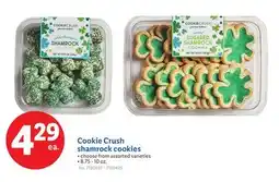 Lidl Cookie Crush shamrock cookies offer