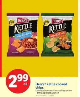 Lidl Herr's kettle cooked chips offer