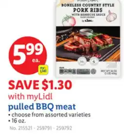 Lidl pulled BBQ meat offer