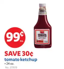 Lidl tomato ketchup offer