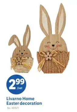 Lidl Livarno Home Easter decoration offer