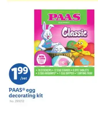 Lidl PAAS egg decorating kit offer