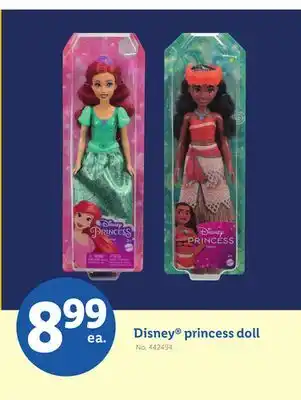 Lidl Disney princess doll offer