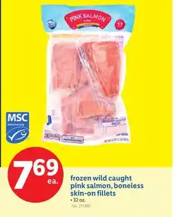 Lidl frozen Atlantic salmon, skinless center cut portion offer