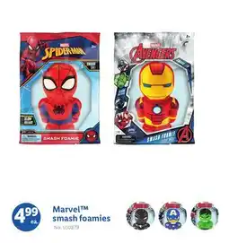 Lidl Marvel smash foamies offer