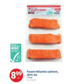 Lidl frozen Atlantic salmon, skin-on offer