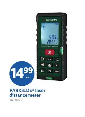 Lidl PARKSIDE laser distance meter offer