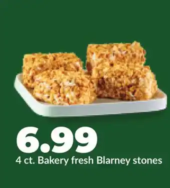 Hy-Vee 4 ct. Bakery fresh Blarney stones offer