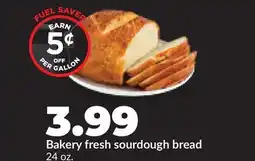 Hy-Vee Bakery fresh sourdough bread offer