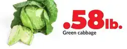 Hy-Vee Green cabbage offer