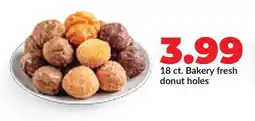 Hy-Vee 18 ct. Bakery fresh donut holes offer