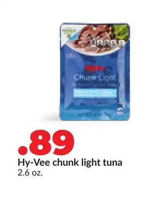 Hy-Vee Hy-Vee chunk light tuna offer