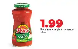 Hy-Vee Pace salsa or picante sauce offer